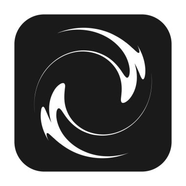 Soyut geometrik sembol, ikon vektör grafikleri, illüstrasyon. Stock vektör illüstrasyonu, klip- art grafikleri