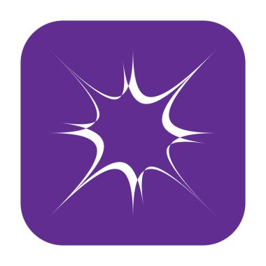 Soyut geometrik sembol, ikon vektör grafikleri, illüstrasyon. Stock vektör illüstrasyonu, klip- art grafikleri