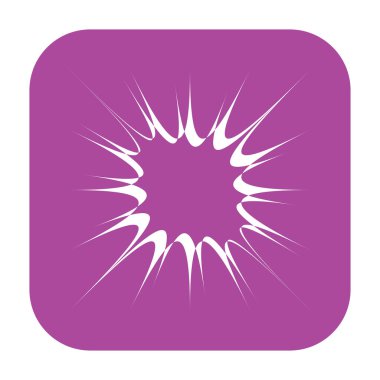 Soyut geometrik sembol, ikon vektör grafikleri, illüstrasyon. Stock vektör illüstrasyonu, klip- art grafikleri