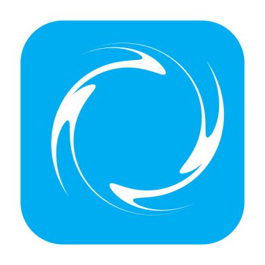 Soyut geometrik sembol, ikon vektör grafikleri, illüstrasyon. Stock vektör illüstrasyonu, klip- art grafikleri