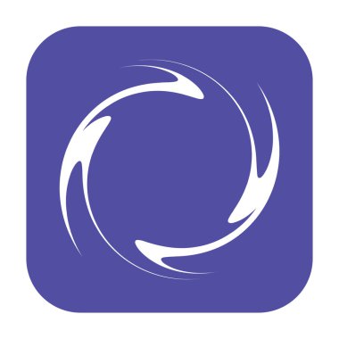 Soyut geometrik sembol, ikon vektör grafikleri, illüstrasyon. Stock vektör illüstrasyonu, klip- art grafikleri