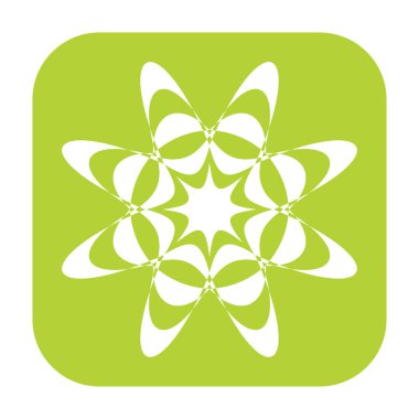 Soyut geometrik sembol, ikon vektör grafikleri, illüstrasyon. Stock vektör illüstrasyonu, klip- art grafikleri