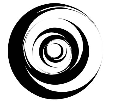 Eşmerkezli daireler, halkalar. Dairesel geometrik öge