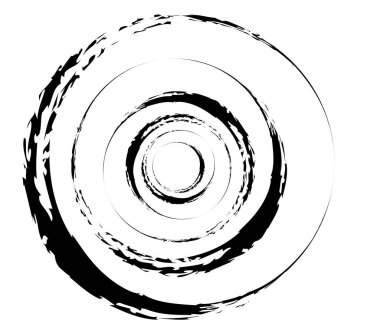 Eşmerkezli daireler, halkalar. Dairesel geometrik öge