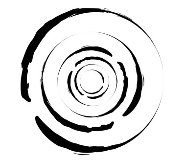 Eşmerkezli daireler, halkalar. Dairesel geometrik öge