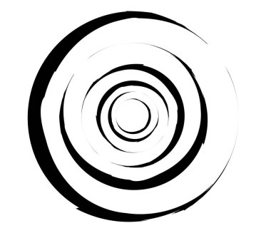 Eşmerkezli daireler, halkalar. Dairesel geometrik öge