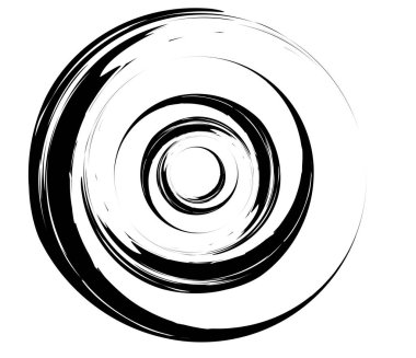 Eşmerkezli daireler, halkalar. Dairesel geometrik öge