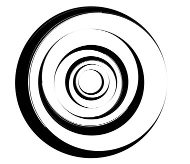 Eşmerkezli daireler, halkalar. Dairesel geometrik öge