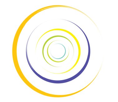 Eşmerkezli daireler, halkalar. Dairesel geometrik öge