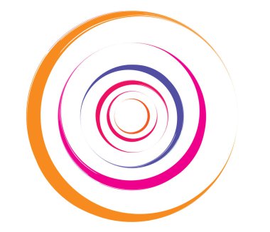 Eşmerkezli daireler, halkalar. Dairesel geometrik öge