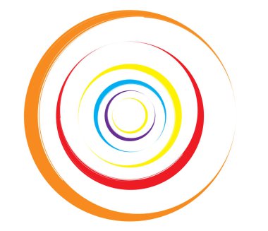 Eşmerkezli daireler, halkalar. Dairesel geometrik öge