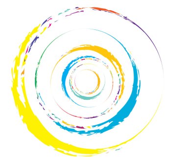 Eşmerkezli daireler, halkalar. Dairesel geometrik öge