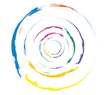 Eşmerkezli daireler, halkalar. Dairesel geometrik öge