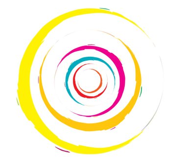 Eşmerkezli daireler, halkalar. Dairesel geometrik öge