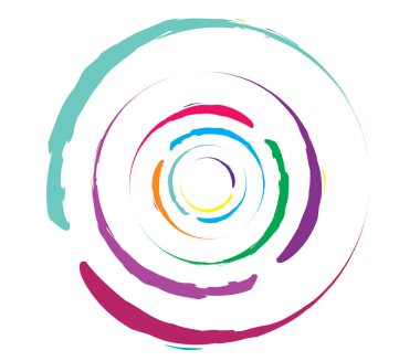 Eşmerkezli daireler, halkalar. Dairesel geometrik öge