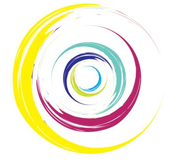 Eşmerkezli daireler, halkalar. Dairesel geometrik öge