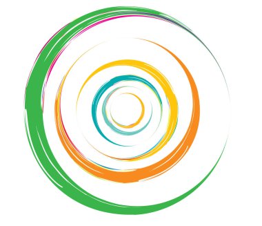 Eşmerkezli daireler, halkalar. Dairesel geometrik öge