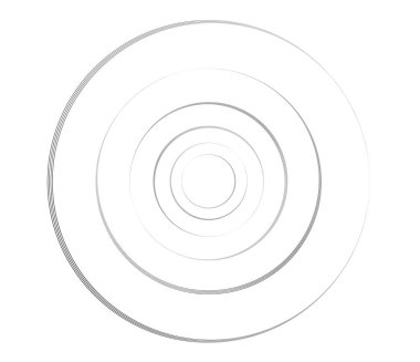 Eşmerkezli daireler, halkalar. Dairesel geometrik öge