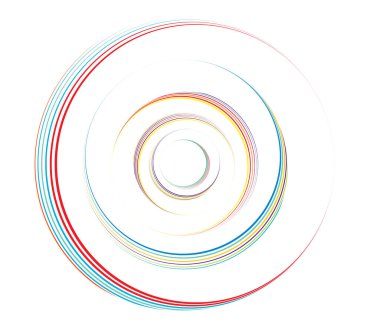 Eşmerkezli daireler, halkalar. Dairesel geometrik öge