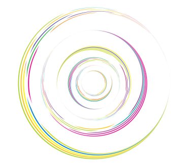 Eşmerkezli daireler, halkalar. Dairesel geometrik öge