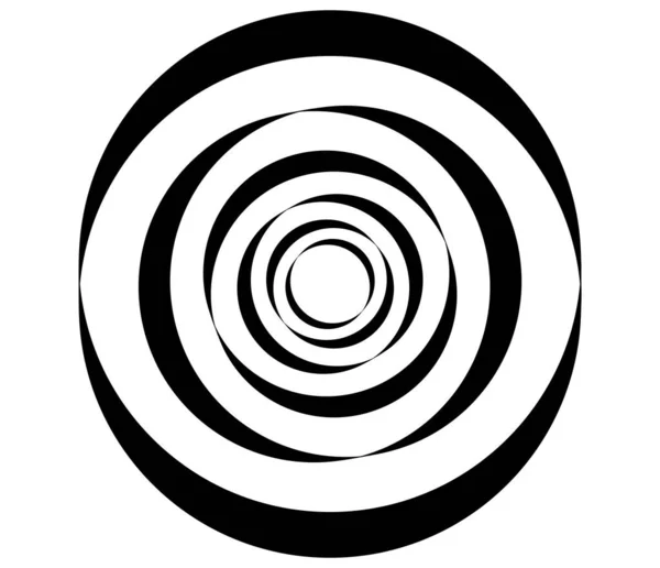 同心円環 円幾何学的要素 — ストックベクタ