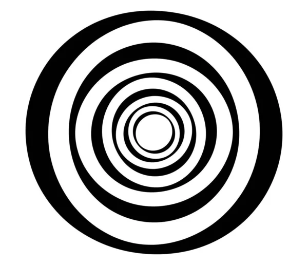 Concentric Circles Rings Circular Geometric Element — Image vectorielle