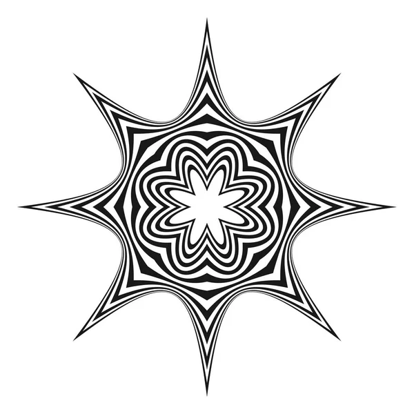 Soyut geometrik sembol, ikon vektör grafikleri, illüstrasyon. Stock vektör illüstrasyonu, klip- art grafikleri