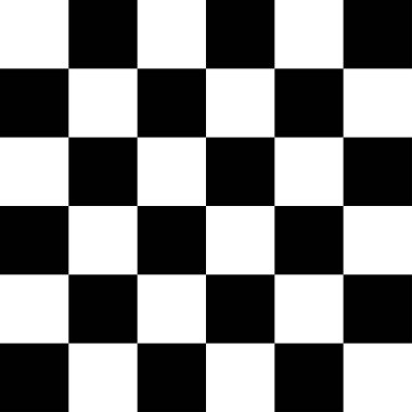 Satranç, dama tahtası kareleri desenli elementler. Stock vektör illüstrasyonu, klip- art grafikleri