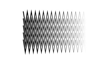 Dalgalı, zig-zag, çapraz çizgiler. Dalgalanan çizgiler