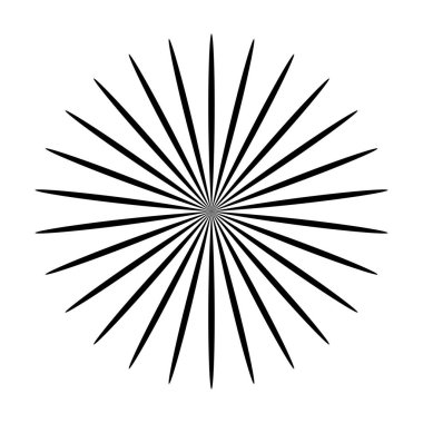 Yaprak, çiçek ve bitki silueti elementi