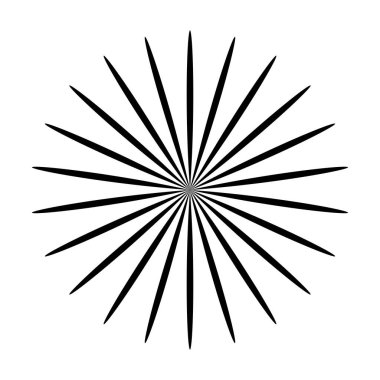 Yaprak, çiçek ve bitki silueti elementi