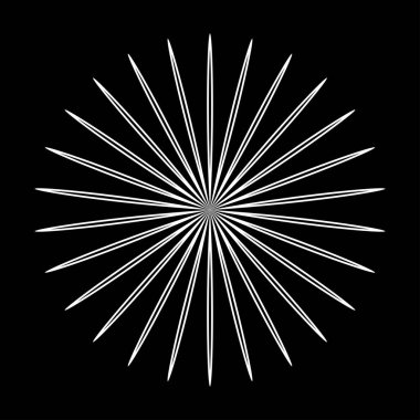 Yaprak, çiçek ve bitki silueti elementi