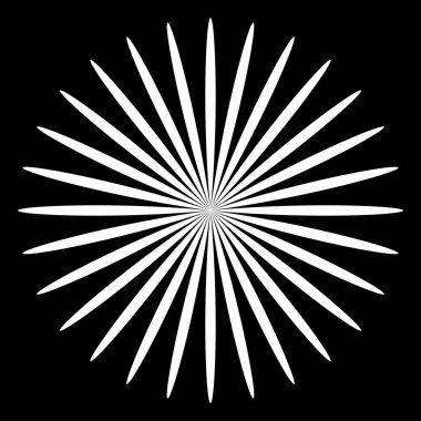 Yaprak, çiçek ve bitki silueti elementi