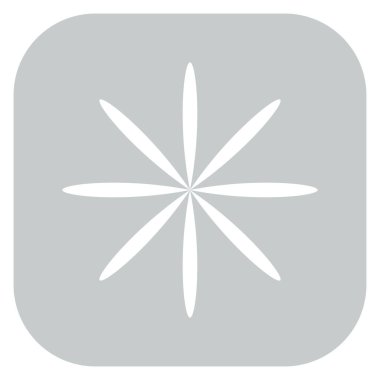 Yaprak, çiçek ve bitki silueti. Stock vektör illüstrasyonu, klip- art grafikleri