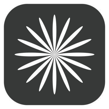 Yaprak, çiçek ve bitki silueti. Stock vektör illüstrasyonu, klip- art grafikleri