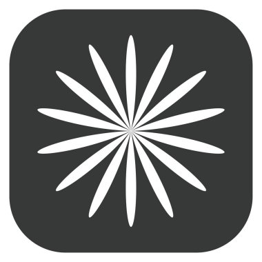 Yaprak, çiçek ve bitki silueti. Stock vektör illüstrasyonu, klip- art grafikleri