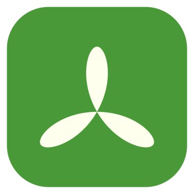 Yaprak, çiçek ve bitki silueti. Stock vektör illüstrasyonu, klip- art grafikleri