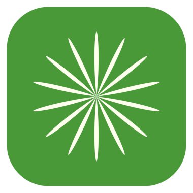 Yaprak, çiçek ve bitki silueti. Stock vektör illüstrasyonu, klip- art grafikleri