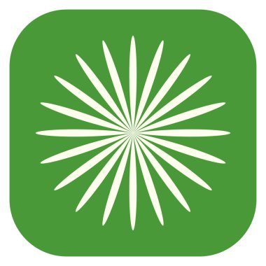 Yaprak, çiçek ve bitki silueti. Stock vektör illüstrasyonu, klip- art grafikleri