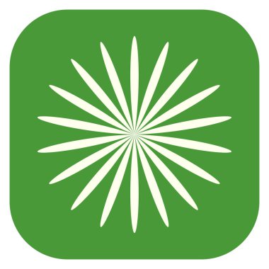 Yaprak, çiçek ve bitki silueti. Stock vektör illüstrasyonu, klip- art grafikleri