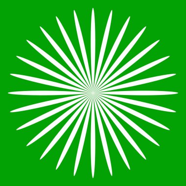 Yaprak, çiçek ve bitki silueti elementi