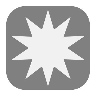 Yıldız patlaması, güneş patlaması yıldız şekli vektör elementi 