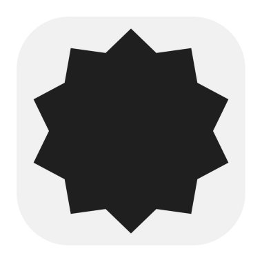 Yıldız patlaması, güneş patlaması yıldız şekli vektör elementi 