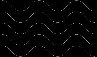 Dalgalı, zig-zag, çapraz çizgiler. Dalgalanan çizgiler