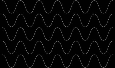 Dalgalı, zig-zag, çapraz çizgiler. Dalgalanan çizgiler