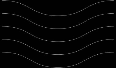 Dalgalı, zig-zag, çapraz çizgiler. Dalgalanan çizgiler