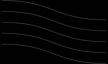 Dalgalı, zig-zag, çapraz çizgiler. Dalgalanan çizgiler