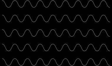 Dalgalı, zig-zag, çapraz çizgiler. Dalgalanan çizgiler