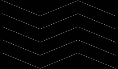 Dalgalı, zig-zag, çapraz çizgiler. Dalgalanan çizgiler