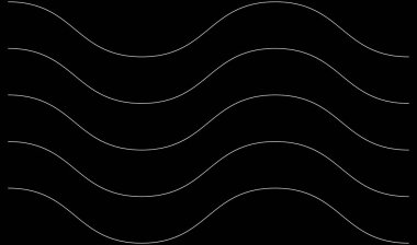 Dalgalı, zig-zag, çapraz çizgiler. Dalgalanan çizgiler